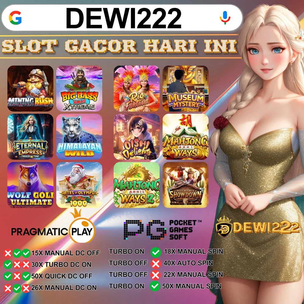 Link Toto Slot 4D Gacor Resmi Hanya di DEWI222 Terpercaya